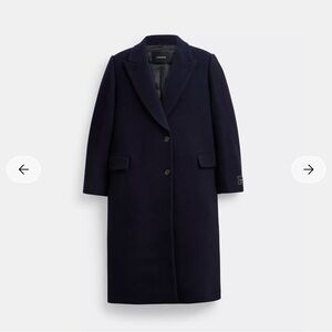 Coach Oversized Wool Coat - Women’s Large